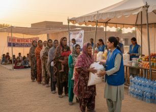 Hunger Relief Food Donation – Kashmore